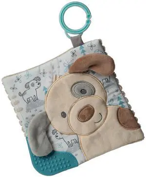 Mary Meyer Crinkle Teether Toy with Baby Paper and Squeaker, 6", Sparky Puppy Mary Meyer Crinkle Teether Toy with Baby Paper and Squeaker, 6", Sparky Puppy