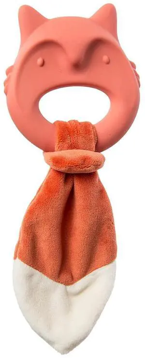 Mary Meyer Leika Silicone Baby Teething Toy, 9-Inches, Little Fox Mary Meyer Leika Silicone Baby Teething Toy, 9-Inches, Little Fox