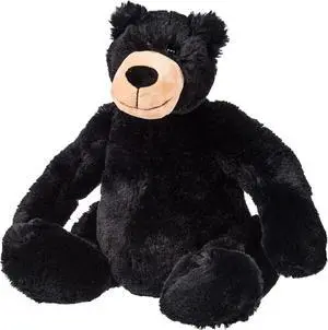 Mary Meyer Teddy Bear Stuffed Animal Soft Toy, 14-Inches, Burly Black Bear Mary Meyer Teddy Bear Stuffed Animal Soft Toy, 14-Inches, Burly Black Bear
