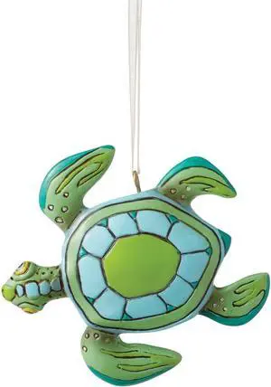 Enesco Allen Designs Sup Dude Green Turtle Ornament, 3 Inches, Resin Enesco Allen Designs Sup Dude Green Turtle Ornament, 3 Inches, Resin