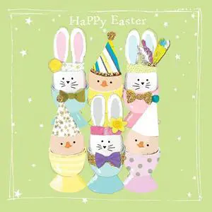Paper Products Design, Napkin Beverage Colorful Easter Collage, 20 count Paper Products Design, Napkin Beverage Colorful Easter Collage, 20 count