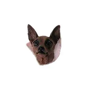 Conversation Concepts Miniature Pinscher Red and Brown Post Earrings Conversation Concepts Miniature Pinscher Red and Brown Post Earrings