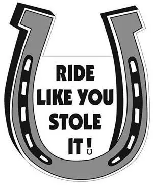 Ride Like You Stole It Magnet Ride Like You Stole It Magnet