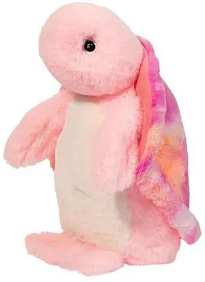 Douglas Toys Lillie Pink Tie Dye Turtle Soft Plush Stuffed Animal Toy, 10" Douglas Toys Lillie Pink Tie Dye Turtle Soft Plush Stuffed Animal Toy, 10"