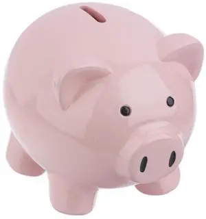 Ganz Pink Pig Money Bank, 6-inch Length, Pink, BG4658 Ganz Pink Pig Money Bank, 6-inch Length, Pink, BG4658