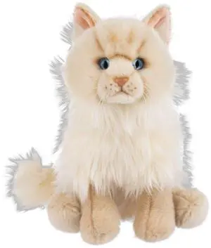 Ganz Heritage Collection Ragamuffin Cream Cat Plush Stuffed Animal Toy, 12" Ganz Heritage Collection Ragamuffin Cream Cat Plush Stuffed Animal Toy, 12"