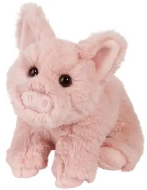Douglas Cuddle Toys Pinkie Pig Mini Soft Plush Stuffed Animal, 6" Douglas Cuddle Toys Pinkie Pig Mini Soft Plush Stuffed Animal, 6"