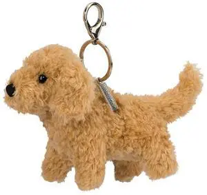 Douglas Toys Plush Stuffed Animal Backpack, Purse, Bag Charm, Doodle Dog, 5" Douglas Toys Plush Stuffed Animal Backpack, Purse, Bag Charm, Doodle Dog, 5"