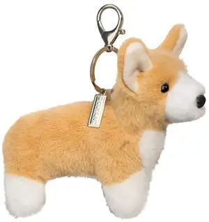 Douglas Toys Plush Stuffed Animal Backpack, Purse, Bag Charm, Corgi, 5" Douglas Toys Plush Stuffed Animal Backpack, Purse, Bag Charm, Corgi, 5"