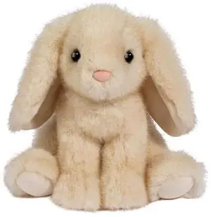 Douglas Toys Robbie Cream Tipped Bunny Stuffed Animal Toy, 8" Douglas Toys Robbie Cream Tipped Bunny Stuffed Animal Toy, 8"