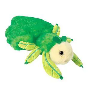 Douglas Toys Larry Green Leaf Bug Plush Stuffed Animal Toy, 8" Douglas Toys Larry Green Leaf Bug Plush Stuffed Animal Toy, 8"