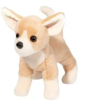 Douglas Toys Chichi Chihuahua Plush Stuffed Animal Toy, 7" long Douglas Toys Chichi Chihuahua Plush Stuffed Animal Toy, 7" long