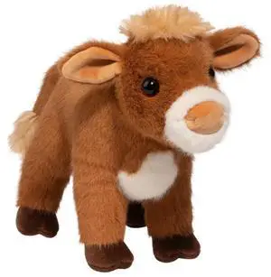 Douglas Belle Jersey Cow Cuddly Farm Barnyard Animal Plush Stuffed Animal, 11" Douglas Belle Jersey Cow Cuddly Farm Barnyard Animal Plush Stuffed Animal, 11"