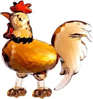 Ganz Crystal Expressions Decorative Rooster Figurine, Faceted Design, 3.5" high Ganz Crystal Expressions Decorative Rooster Figurine, Faceted Design, 3.5" high