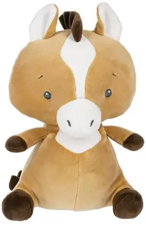 Baby Ganz Cuddle-Me Horse with Rattle Plush Stuffed Animal Toy, 9" Baby Ganz Cuddle-Me Horse with Rattle Plush Stuffed Animal Toy, 9"