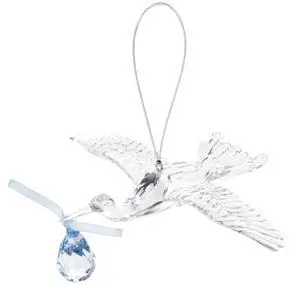 Crystal Expressions Ganz Blue Stork Ornament Ornament , ACRY-1167 Crystal Expressions Ganz Blue Stork Ornament Ornament , ACRY-1167