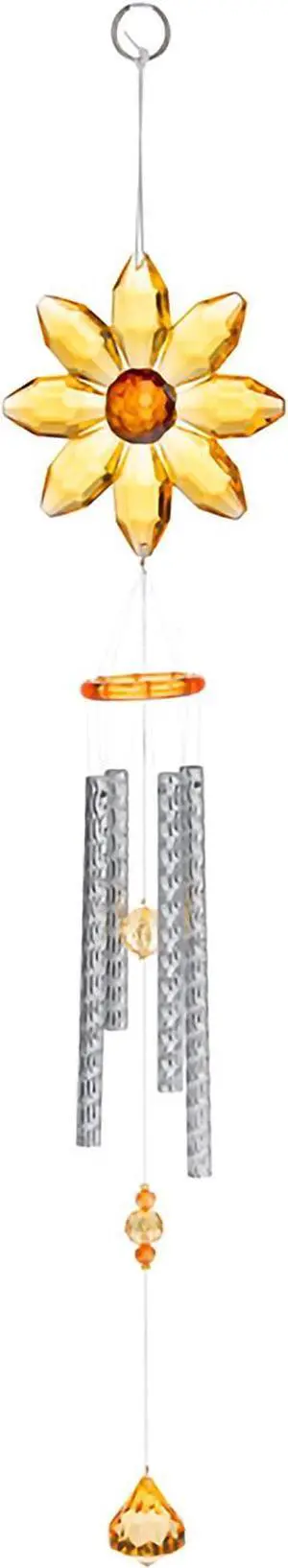 Ganz ACRY-990 Sunflower Floral 20.5 x 4.5 Inches Acrylic Crystal Wind Chime Ganz ACRY-990 Sunflower Floral 20.5 x 4.5 Inches Acrylic Crystal Wind Chime