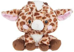 Ganz Nashies Giraffe Soft Plush Stuffed Animal Toy, 9" Ganz Nashies Giraffe Soft Plush Stuffed Animal Toy, 9"