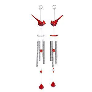 Ganz Crystal Expressions Cardinal Wind Chimes, Acrylic, 1 Randomly Chosen Ganz Crystal Expressions Cardinal Wind Chimes, Acrylic, 1 Randomly Chosen