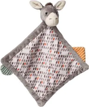 Taggies Charcter Blanket Plush Soft Snuggle Toy w/Tags, 12-Inches, Dusty Donkey Taggies Charcter Blanket Plush Soft Snuggle Toy w/Tags, 12-Inches, Dusty Donkey
