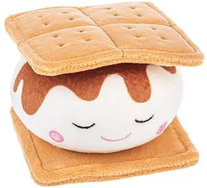 Ganz Squishy Squad Yummies S'Mores Plush Stuffed Animal Slow Rise, 6" Wide Ganz Squishy Squad Yummies S'Mores Plush Stuffed Animal Slow Rise, 6" Wide