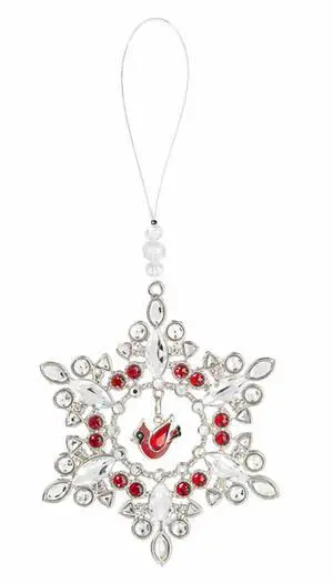 Ganz (ACRYX-149) Cardinal Snowflake Ornament Ganz (ACRYX-149) Cardinal Snowflake Ornament