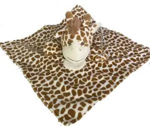 Mary Meyer Baby Giraffe Small Security Blanket, 11.5" x 11.5" Mary Meyer Baby Giraffe Small Security Blanket, 11.5" x 11.5"