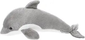Heritage Ganz Seaside Dolphin, Gray, 13-inch Length Heritage Ganz Seaside Dolphin, Gray, 13-inch Length