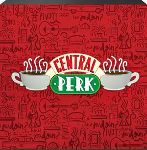 Spoontiques Central Perk Box Sign, 6" x 6" Spoontiques Central Perk Box Sign, 6" x 6"