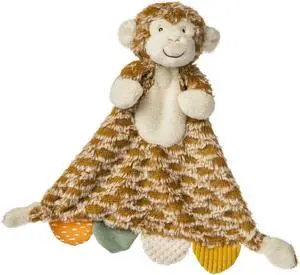 Mary Meyer Stuffed Animal Lovey Security Blanket, 13 x 9", Afrique Monkey Mary Meyer Stuffed Animal Lovey Security Blanket, 13 x 9", Afrique Monkey