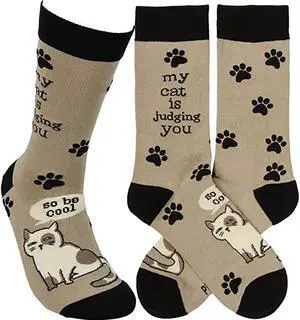Primitives by Kathy Socks - My Cat Is Judging You Primitives by Kathy Socks - My Cat Is Judging You