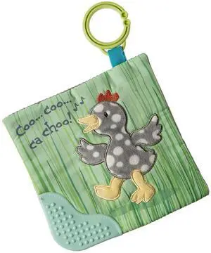 Mary Meyer Crinkle Teether Toy with Baby Paper and Squeaker, 6 x 6-Inches, Rocky Chicken Mary Meyer Crinkle Teether Toy with Baby Paper and Squeaker, 6 x 6-Inches, Rocky Chicken