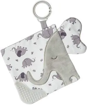 Mary Meyer Afrique Crinkle Teether Toy with Baby Paper and Squeaker, 6 x 6-Inches, Elephant Mary Meyer Afrique Crinkle Teether Toy with Baby Paper and Squeaker, 6 x 6-Inches, Elephant