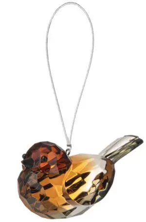Ganz Crystal Expressions Acrylic Sparrow Bird Ornament 1 1/2" x 3 1/4" x 1 1/2" Ganz Crystal Expressions Acrylic Sparrow Bird Ornament 1 1/2" x 3 1/4" x 1 1/2"