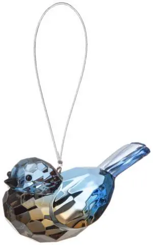 Ganz Crystal Expressions Acrylic Eastern Blue Bird Ornament, 3 1/4" Ganz Crystal Expressions Acrylic Eastern Blue Bird Ornament, 3 1/4"