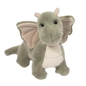 Douglas Toys Dustin Pale Green Dragon Plush Stuffed Animal, 9.5" Douglas Toys Dustin Pale Green Dragon Plush Stuffed Animal, 9.5"