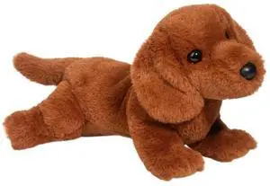 Douglas Delanie Soft Dachshund Plush Stuffed Animal, 12" Long Douglas Delanie Soft Dachshund Plush Stuffed Animal, 12" Long
