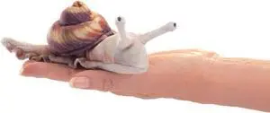 Folkmanis Mini Snail Finger Puppet Folkmanis Mini Snail Finger Puppet