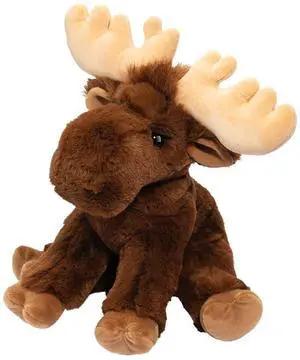 Douglas Toys Judie Moose Soft Plush Stuffed Animal Toy, 11" long Douglas Toys Judie Moose Soft Plush Stuffed Animal Toy, 11" long