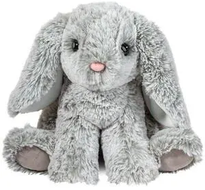 Douglas Stormie Soft Gray Bunny Softie Plush Stuffed Animal, 8" Douglas Stormie Soft Gray Bunny Softie Plush Stuffed Animal, 8"