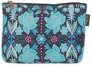 Sun N Sand Laurel Burch Fiesta Blue Floral Wristlet, 8' x 1" x 5.5" Sun N Sand Laurel Burch Fiesta Blue Floral Wristlet, 8' x 1" x 5.5"