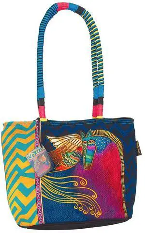 Laurel Burch Mythical Mare Medium Shoulder Tote Bag, 14 x 6 x 10" Laurel Burch Mythical Mare Medium Shoulder Tote Bag, 14 x 6 x 10"