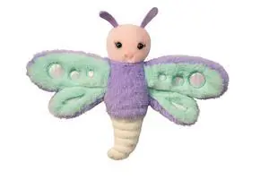 Douglas Dylan Dragonfly Plush Stuffed Animal, 11" wide Douglas Dylan Dragonfly Plush Stuffed Animal, 11" wide