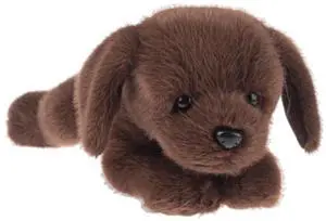 Hands on Ganz Biscuit Dog Chocolate Labrador Dog Plush Stuffed Animal Toy, 14" Hands on Ganz Biscuit Dog Chocolate Labrador Dog Plush Stuffed Animal Toy, 14"