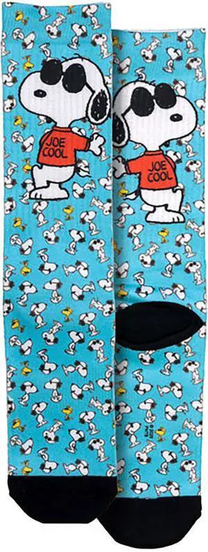 Spoontiques Peanuts Joe Cool Crew Socks - SHOE SIZE (5-10 Men) (7-12 women) Spoontiques Peanuts Joe Cool Crew Socks - SHOE SIZE (5-10 Men) (7-12 women)