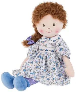 Ganz Lucy Plush Stuffed Toy Rag Doll with Brown Hair, 20 inches Ganz Lucy Plush Stuffed Toy Rag Doll with Brown Hair, 20 inches