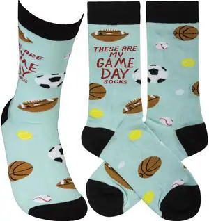 Primitives by Kathy Socks - These Are My Game Day Socks Primitives by Kathy Socks - These Are My Game Day Socks
