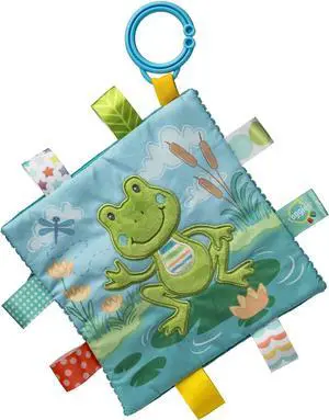 Taggies Crinkle Me Activity Toy w/ Squeaker and Tags, 6 in, Green Peepers Frog Taggies Crinkle Me Activity Toy w/ Squeaker and Tags, 6 in, Green Peepers Frog