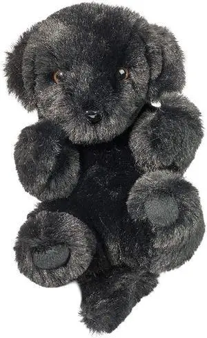 Douglas Plush Stuffed Animal Black Lab Lil Handful, 6" Douglas Plush Stuffed Animal Black Lab Lil Handful, 6"