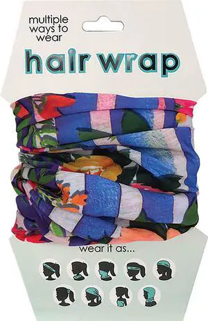 Spoontiques Striped Floral Hair and Face Wrap Spoontiques Striped Floral Hair and Face Wrap